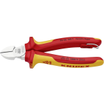 Knipex Zijsnijtang | lengte 160 mm | met bevestigingsoog | meercomponenten mantels | 1 stuk - 70 06 160 T