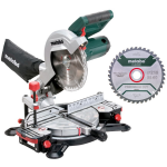 Metabo KS 216 M Lasercut Set | Verstekzaag | Incl. 2 zaagbladen