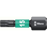 Wera Bit | T15 lengte 25 mm | 1/4 inch C6,3 | impaktor, DC | box met 10 bits | 1 stuk - 05157623001