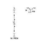 Phoenix Contact 2801042 VAL-MS-T1/T2 335/12.5/1+0-FM Overspanningsafleider 1 stuk(s)