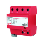 Dehn 941316 shield DSH B TT 255 FM TT/TN-S Combi-afleider Overspanningsbeveiliging voor:elkast 50 kA 1 stuk(s) - Groen