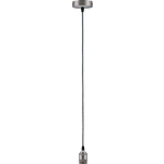 Paulmann Vintage 50322 Pendellamp LED E27 60 W, Nikkel (geborsteld) - Grijs