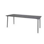 Max&Luuk George table 200x90x75 cm alu anthracite