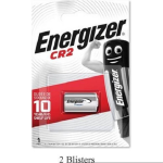 Energizer 2 Stuks (2 Blisters A 1 Stuk) Cr2 Lithium Batterij Encr2p1/1000mah