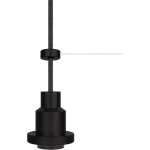 Ledvance Vintage 1906 Pendulum L 4058075227996 Pendellamp LED E27 - Zwart
