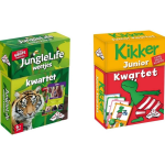 Identity Games Spellenbundel - Kwartet - 2 Stuks - Sealife Junglelife Kwartet & Kikker Jr. Kwartet
