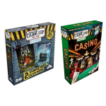 Identity Games Uitbreidingsbundel - Escape Room - 2 Stuks - Uitbreiding Casino & Uitbreiding 2 Player Horror