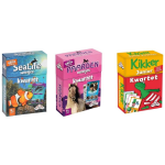 Identity Games Spellenbundel - Kwartet - 3 Stuks - Sealife Kwartet & Paarden Kwartet & Kikker Junior Kwartet