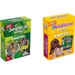 Identity Games Spellenbundel - Kwartet - 2 Stuks - Sealife Junglelife Kwartet & Huisdieren Kwartet