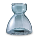 Unknown Vaas Aman Recycled Glas 21,5x23cm - Grijs