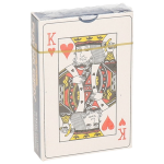 Speelkaarten Geplastificeerd 9 X 6 Cm - Kaartspel - Blauw