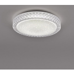 LeuchtenDirekt FRIDA 14371-00 LED-plafondlamp LED Transparant