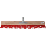 Talen Tools - Straatbezem - Kunststof - 60 Cm - Zonder Steel - Rood