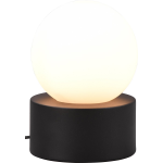 BES LED Led Tafellamp - Tafelverlichting - Trion Celda - E14 Fitting - Rond - Mat - Aluminium - Zwart