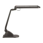 Maul dria Bureaulamp Spaarlamp G23 11 W - Negro