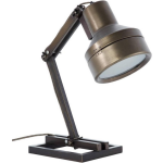 Hardwork Bureaulamp LED E27 28 W, RVS - Bruin