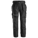 Snickers 6214 RuffWork Canvas+ Werkbroek met holsterzakken - Zwart - Maat 052