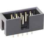 BKL Electronic 10120558 Male connector Zonder uitwerphendel Rastermaat: 2.54 mm Totaal aantal polen: 16 Aantal rijen: 2 1 stuk(s)