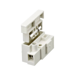 Adels 175001V9 Kroonsteen Flexibel: 2.5-4 mmÂ² Massief: 2.5-4 mmÂ² Aantal polen: 1 1 stuk(s) - Wit