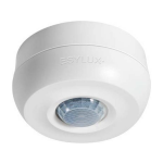 Esylux EB10430473 Opbouw (op muur) Aanwezigheidsmelder (plafond) 360 Â° IP40 - Wit