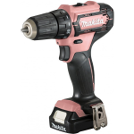 Makita HP333DSAP Klopboor-/schroefmachine Roze | 10,8v 1x 2.0Ah Li-ion schuifaccu