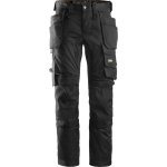 Snickers 6241 AllroundWork Stretch Werkbroek met Holsterzakken - Zwart - Maat 052