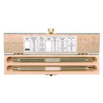 Bahco Dubbele draad vijlen-set, 2-delig, met schroefdraadtabel 1450D/2 1 stuk(s)