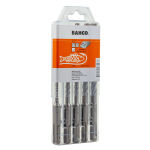 Bahco SDS+ borensets | 4-snijkanten | voor gewapend beton | 5-delig | 4651-SET-5