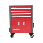 Gedore 3301688 Werkplaatswagen ABS kunststof, Plaatstaal Kleur (specifiek): - Rood