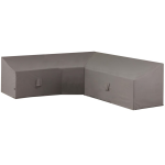 Madison L-vormige loungemeubelhoes 300x300x90 cm - Grijs