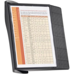 Durable Wandhouder voor bureaustandaard SHEPA STYLE WALL 10 - 5854 DIN A4 Aantal meegeleverde displaypanels 10 - Zwart
