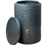 Garantia - Regenton Arondo - 250 liter - Antraciet - Gris