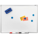 Dahle Whiteboard Basic Board 96151 (b x h) 90 cm x 60 cm Horizontaal- of verticaalformaat, Incl. opbergbakje - Wit