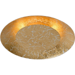 Lucide  FOSKAL Plafonnière - Messing - Goud
