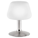 Paul Neuhaus Tafellamp TILL RVS incl. Stappendimmer - Silver