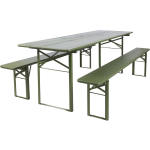 MaximaVida Berlijn 200 cm olijf inklapbare bierset - Vert