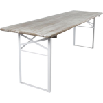MaximaVida inklapbare picknicktafel Berlijn 200 x 70 cm whitewash