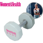 Women's Health PU Dumbbell - 15 kg - Roze