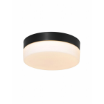 Steinhauer Plafondlamp Ikaro Ø 18 cm IP44 - Noir