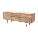 Gazzda Fawn sideboard 180 houten dressoir naturel - 180 x 65 cm - Bruin