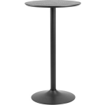 Lisomme Vino houten bartafel - Ø 60 cm - Zwart