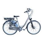 Vogue Elektrische fiets Premium dames mat 48cm 468 Watt - Grijs