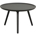 Rowico Home Daisy houten salontafel - Ø 55 cm - Zwart