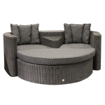 Own - Avero Loveseat - Zwart - Grijs