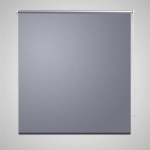 vidaXL Rolgordijn verduisterend 120 x 230 cm - Gris
