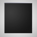 vidaXL Rolgordijn verduisterend 160 x 230 cm - Negro