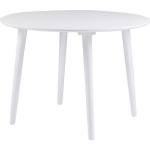 Rowico Home Lotta houten eettafel wit - Ø 106 cm