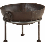 vidaXL Vuurplaats Ø40 cm ijzer - Bruin