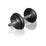 Toorx Fitness Dumbbellset Gietijzer - 1 x 10 kg - Zwart