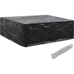 vidaXL Tuinmeubelhoes met 8 oogjes 250x210x90 cm - Negro